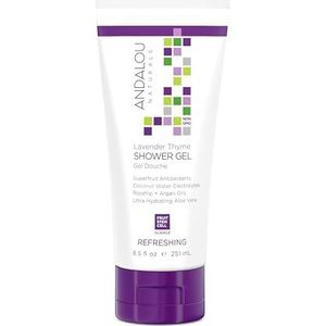 Andalou Naturals Lavnder Thyme Refreshing Shower Gel, 8.5 Fluid Ounce