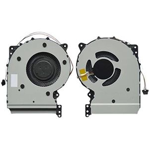 Laptop CPU koelventilator Voor For ASUS For VivoBook 15 F507LA F507MA F507UA F507UB F507UF Zwart