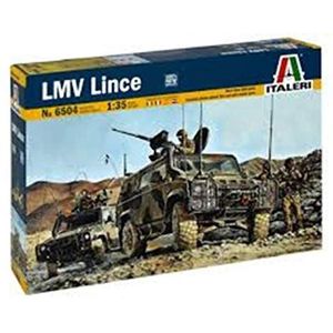 Italeri 510006504 - 1:35 4x4 IVECO Lince Military Vehicle, Voertuigen