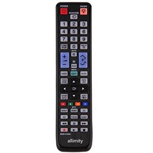allimity BN59-01040A Vervanging Afstandsbediening geschikt voor Samsung LCD LED 3D Smart TV PS50C7000 PS63C7000YW UE55C7000WW UA46C7000WR