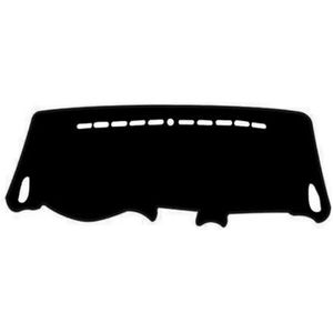 Auto Dashboard-afdekmat Voor Kia Voor Carens 2007-2012 VN Interieur Dashboardhoes Mat Pad Anti-reflectie Dashboard Zonnescherm Tapijt Dashboard Light Proof Pad(Black(Black Edge) LHD)