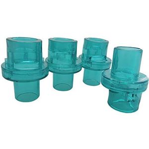 100 stuks CPR eenrichtingsventiel voor reanimatie eenrichtingsventiel CPR trainingskleppen groen