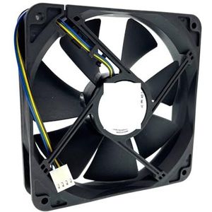 SAB4B2U -PFGE 120mm 12cm PWM voor waterblok voor waterkoelerkoelventilator, 120x120x25mm 12V dubbel kogellager 2700RPM voor Apistek-ventilatoren