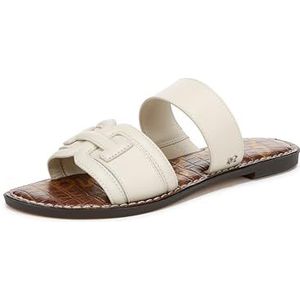 Sam Edelman Gabi Platte Slide Sandaal Schoenen voor Vrouwen, Modern ivoor leer, 36 EU