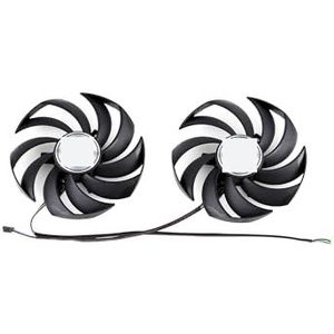 PLD10010S12HH Koelventilator voor MSI RTX 3060 Ti voor GAMING X RX 6700 6600 XT Videokaart(Black 2-Fan)