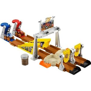 Fisher-Price GVG53 Blaze and the Monster Machines Mud Pits Racetrack Playset Voertuigspeelset met modder en slijm voor kleuters vanaf 3 jaar