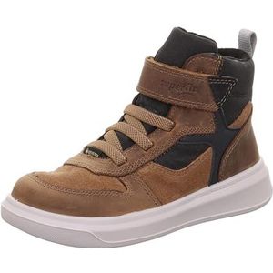 Superfit Cosmo licht gevoerde Gore-Tex sneakers, bruin/zwart 3000, 32 EU breed, Bruin Zwart 3000, 32 EU Breed