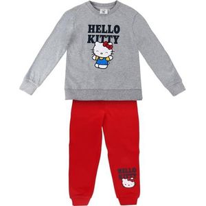 Hello Kitty trainingspak van katoen voor kinderen, comfortabele en zachte set voor dagelijks gebruik, sportkleding voor kinderen van Hello Kitty