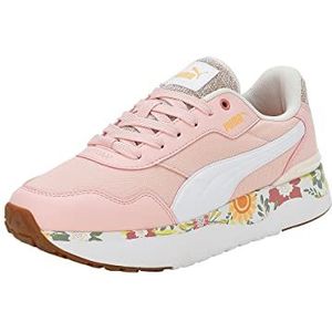 PUMA R78 Voyage Wild Garden-sneakers voor dames, roséstofwit, Pristine, 37,5 EU