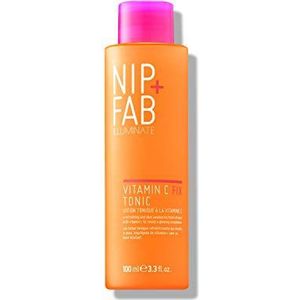 Nip + Fab Vitamin C Fix Tonic Extreme | Gezichtswater Met Vitamine C | Panthenol | Melkzuur | Antioxidatief Gezichtswater | Huidverheldering En Tonisatie | 100 Ml