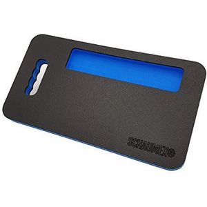 SCHAUMEX® Premium knieplank met vak voor gereedschap en kleine onderdelen – kniekussen – kniebescherming – in Duitsland gemaakt – perfect voor de werkplaats, huis of tuin (1)