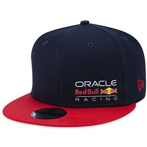 New Era Red Bull Racing F1 9Fifty Essential Team Snapback Cap, marineblauw, M-L