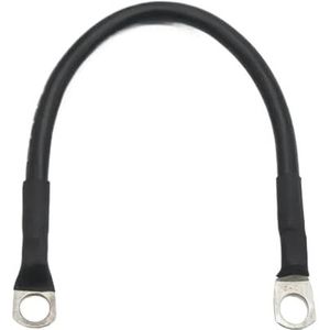 Accu-aansluitkabel koperdraad 8/6/4AWG 10/16/25mm² met SC-terminal M8 for auto-accuserie en parallelle UPS-omvormer(Black x1,40CM_8 AWG (10MM2))