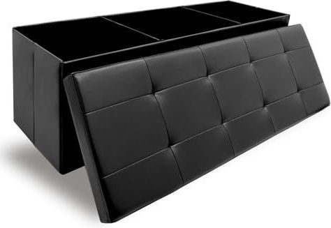 Dune Design - Zitbankje - Kunstleer - Opbergruimte 120L - Belastbaar tot 250kg
