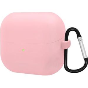 Hoofdtelefoon Beschermhoes voor 2024 Galaxy Buds 3 Pro Oordopjes Siliconen Case Oortelefoon Zachte Bescherming Mouw (roze)