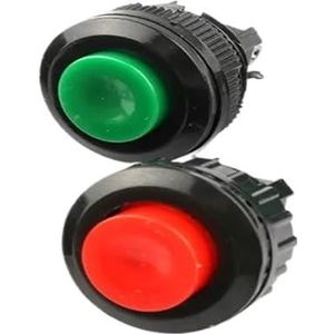 2 x Ds-500 / Ds-501 14 mm No/NC (rood en groen, DS-501 NC)