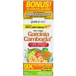 Purely Inspired Garcinia Cambogia Plus Tablets (1600mg of Garcinia per serving), 100 Count