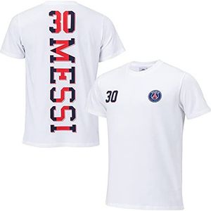 PARIS SAINT-GERMAIN Lionel Messi PSG T-shirt, officiële collectie, wit