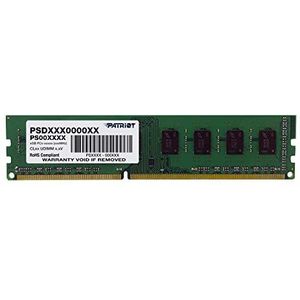 Patriot Memory Serie Signature Geheugenmodule DDR3 1600 MHz PC3-12800 8GB (1x8GB) C11 - PSD38G16002