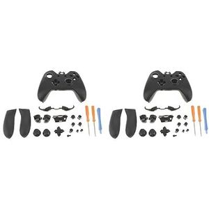 Tityvirnix 2 set Full Shell Kit Vervanging Cover Case Set voor Zwart