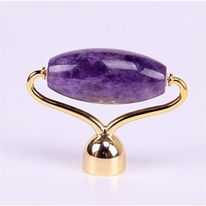 Gezicht Jade Massage Roller Zwart Obsidiaan Schraper Edelsteen Massager Gereedschap Afslanken Gezicht Rimpel Verwijderen 1 Stks (Kleur: 3)