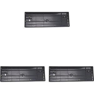 Tityvirnix 3 set 60% compacte kunststof toetsenbordhoes compatibel met GH60 POKER2 POK3R zwart