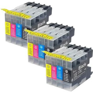 Inktcartridge for B-rother MFC-J6910CDW J6710CDW J840N J280W(3SET)