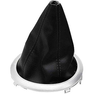 TUANZUN Versnellingspookknop, auto versnellingspookknop geschikt voor Suzuki Swift MK2 2005 2006 2007 2008 2009 2010 versnellingspookknop boot stofkap kraag (Gear Boot zwarte lijn)