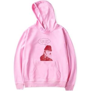 SKALSDVXC Meisje In Rode Merch Hoodies Nieuw Gedrukt Mannen/Vrouwen Lange Mouwen Trui Sweatshirt, roze, 4XL