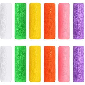 NITAIUN 12 stuks Aligner Dienblad Zitter Chewie Aligner Chompers Trays en Chewies voor looping