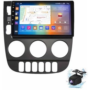 Android 13.0 Radio 2 Din Auto Stereo 10"" Touchscreen Autoradio Voor Benz ML 350(W163) 2001-2005 met Bluetooth/wifi/GPS Navigatie/FM Radio/Stuurwielbediening/AHD Omgekeerd Beeld(M500S(4G+64G))