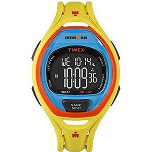 Timex Unisex chronograaf kwarts horloge met plastic armband TW5M01500