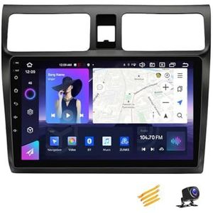 ZARAPLUS Android 13 Autoradio MP5-Speler Met Navigatie 9-inch multimediasysteem Voor Suzuki Swift 2003~2010 Touchscreen Car Stereo Voor 4G/WIFI/FM RDS/SWC/DSP/Android Auto/Carplay,NF3