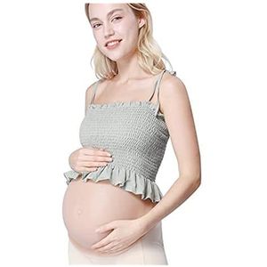 Silicone Nep Zwangerschapsbuik, Verstelbare Realistische Buik voor Volwassenen - Ideaal voor Kostuums en Rollenspel