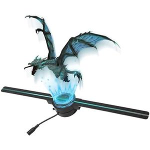 Holografische Waaier, 3D Hologram Fan 42CM 3D Holografische Projector Reclame Display Lichtgewicht HD Holografische Projector For Winkel Bar Feest Kerstmis,Holografische Projector