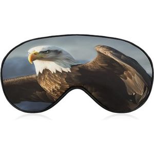 Adelaarsoogmasker, zijslaapmasker, licht, blinddoek, slaapmasker, neuskussen en elastische band, voor kinderen, dames en heren