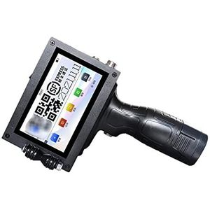 Handinkjetprinterkit, systeem Smart Handheld Inkjet Printer Datum Codering Digitale Tweedimensionale Code Montagelijn Klein voor codedatumlogolabel(AZ-12)
