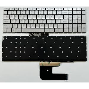 VS voor Alfa 150P voor Feedme S17 Teclast F15s PRIDE-K3908 Mb3661003 Yxt-Nb93-94 Zilverkleurig verlicht laptoptoetsenbord