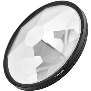 Andoer camera-glasfilter, 77 mm, Octaprism, caleidoscoop, lens, filter, optische glazen objectief, filter, professionele fotografieaccessoires voor DSLR-camera