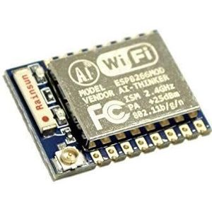 Paradisetronic.com ESP-07 WLAN-module met ESP8266 SoC, keramische randen, UART, wifi, bijv. voor Arduino