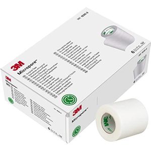 Micropore 3M Surgical Paper Tape 2"" x 10 yds. Wit - Doos van 6 bij 3M (Engelse handleiding)