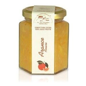 Apicoltura Cazzola - Bittere sinaasappelconfituur EXTRA 100% (zonder pectine) - Pot van 200 g (verpakking van 2 x 200 g)