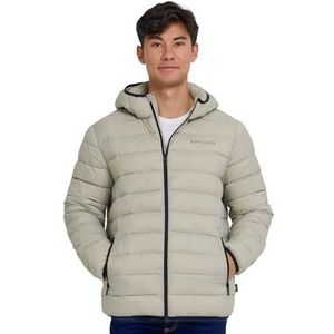 Spyder Packable Puffer Jacket Men with Hood, Lightweight Winter Jackets for Men