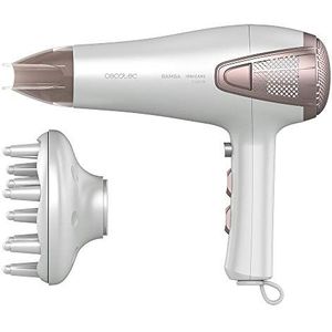 Cecotec Bamba IoniCare 5250 EasyCollect ionische haardroger met 2100 W vermogen, met snoeropbergfunctie, echte ionen en met concentrator opzetstuk en maxi-volume diffuser