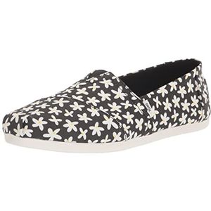 TOMS Alpargata Cloudbound instappers voor dames, Zwarte Zon Madeliefjes, 37 EU