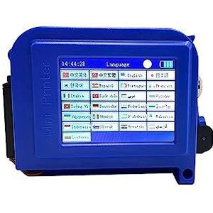 Draagbare inkjetprinter, 25.4mm Mini Inkjet Printer Lockless Draagbare QR Strip Batch Code Nummering Logo Label Printer Inkjet Printer(Only Printer 25.4mm)