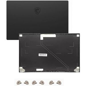 Zwart LCD Achterkant Top Cover Deksel Case Compatibel met MSI GS66 Laptop MS-16V1 MS-16V2 MS-16V3 Modellen