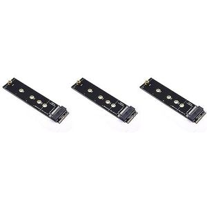 HOSATIGER 3X M.2 A+E KEY Slot Naar M.2 NVME Adapter Card NGFF Naar KEY-M Uitbreidingskaart NVMe PCI Express SSD Poort Uitbreiding Adapter