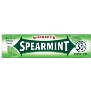 Wrigley's Spearmint (kauwgom) 12,5 g x 40 (500 g)