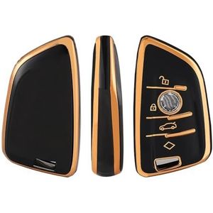 Autosleutel beschermhoes Tpu Auto Afstandsbediening Sleutel Case Cover Voor Bmw X1 X3 X5 X6 F30 F34 F10 F11 F20 F25 G30 M3 M4 F15 F16 1 3 5 7 Serie Sleutelhanger Sleutel Shell(1 UK)